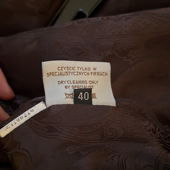 NEW Champagne color natural mink fur coat - Picture 10 of 11